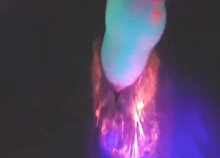 Techno party with a mare pussy getting REKT